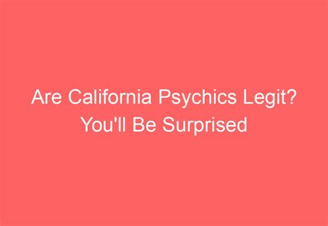 are psychics legit
